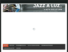 Tablet Screenshot of jazzaluz.com